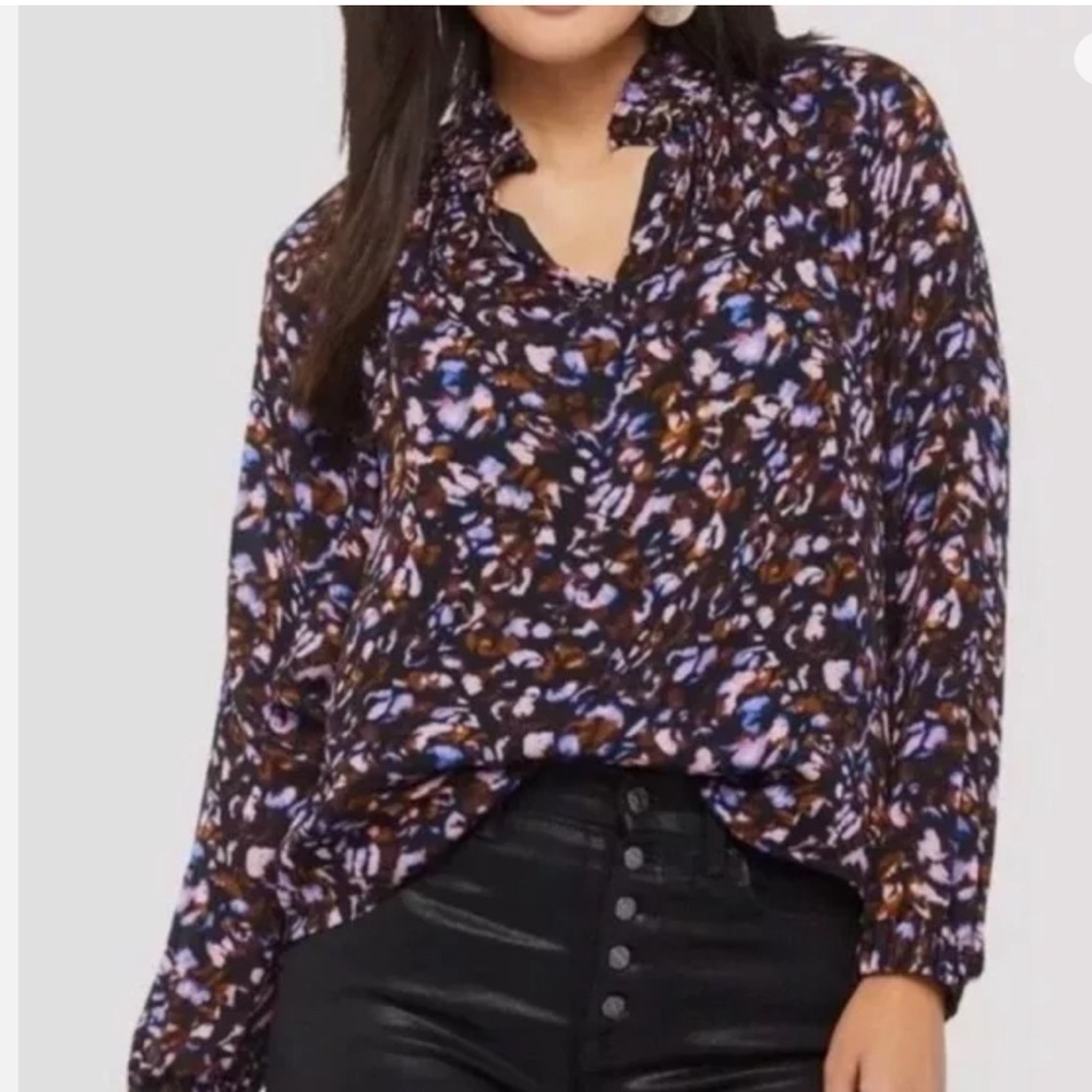 Marie Oliver 100% Silk Blouse size XS